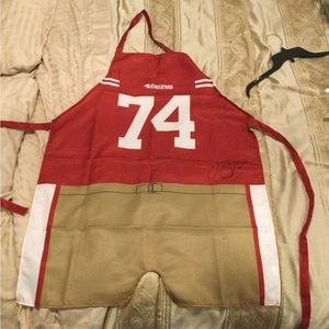 Joe Staley cooking apron #74